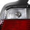 Spec-D Tuning 92-98 Bmw E36 3 Series Tail Lights Red Clear 4 Door LT-E364RPW-APC - alternate 2